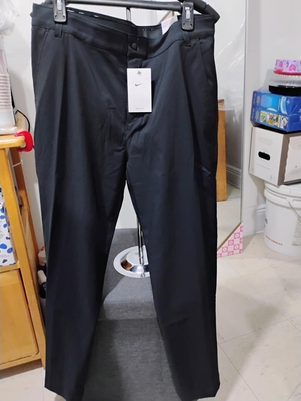 Nike Dri-Fit Victory Men's Golf Pants Size 34 X 30 Black NWT